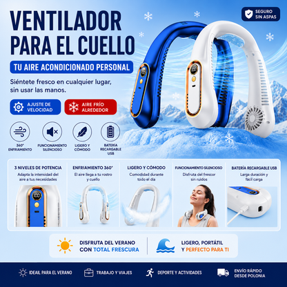 Ventilador personal de 360°